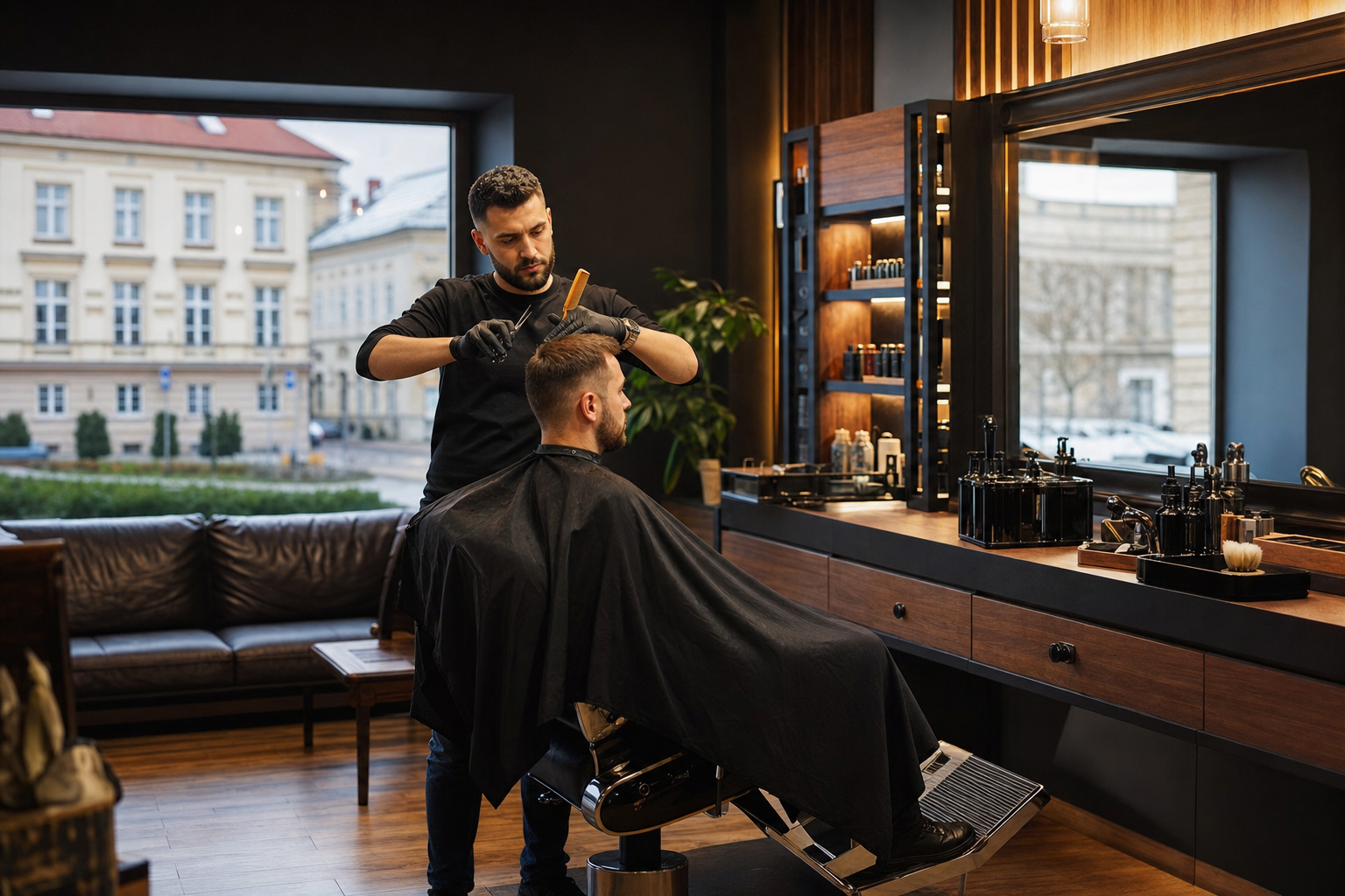 Barber Rzeszów na pierwszy raz: jak wygląda wizyta w Boske Barber przy alei Niepodległości