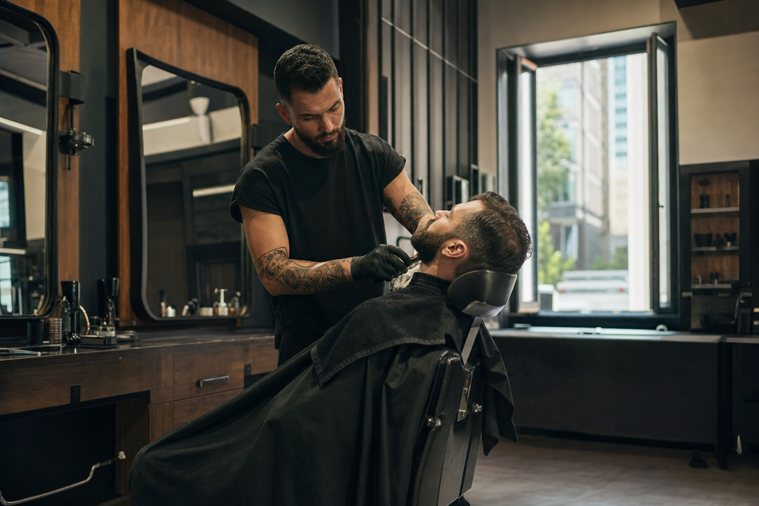 Barber Rzeszów dla mężczyzn po treningu: jak ogarnąć włosy i brodę, gdy żyjesz aktywnie