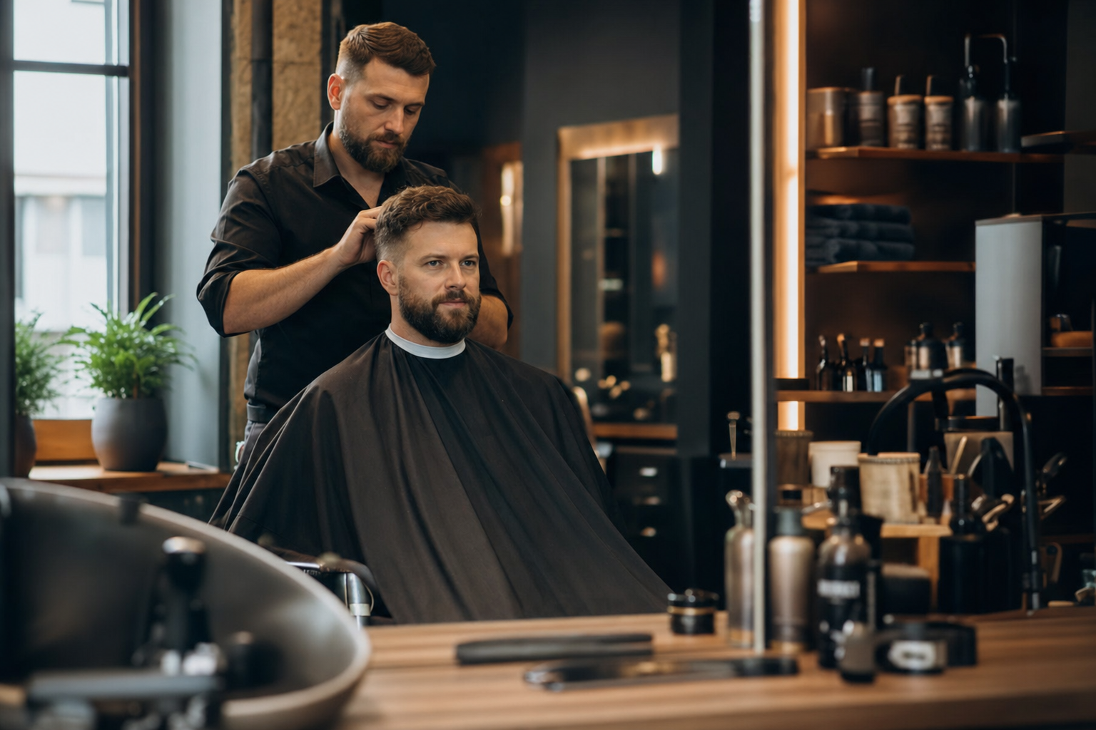Barber Rzeszów po urlopie: jak doprowadzić włosy i brodę do formy po słońcu, wodzie i podróży