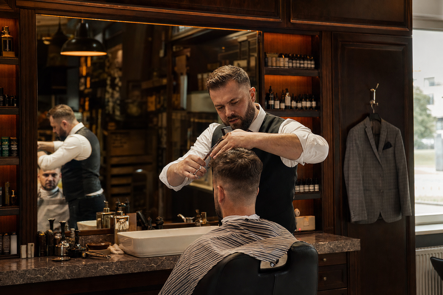 Barber Rzeszów przed weselem i elegancką uroczystością: kiedy umówić włosy i brodę, żeby wyglądać dobrze na żywo i na zdjęciach