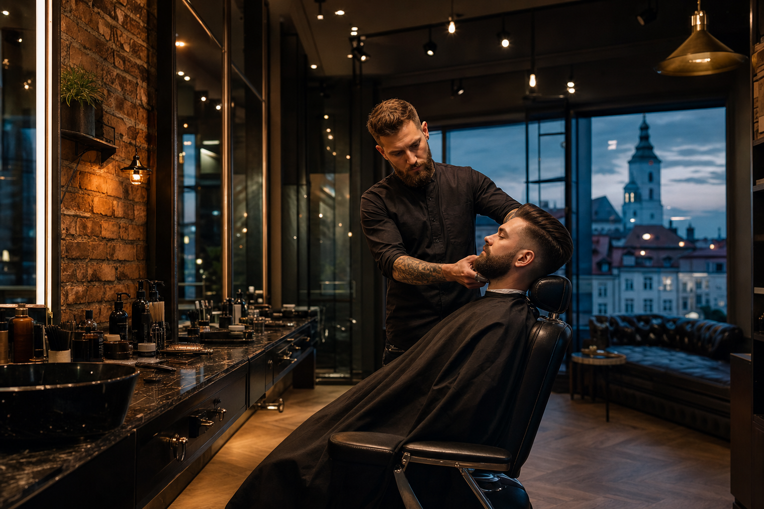 Barber Rzeszów przed wieczornym wyjściem: jak zaplanować włosy i brodę, żeby wyglądać świeżo bez przesady