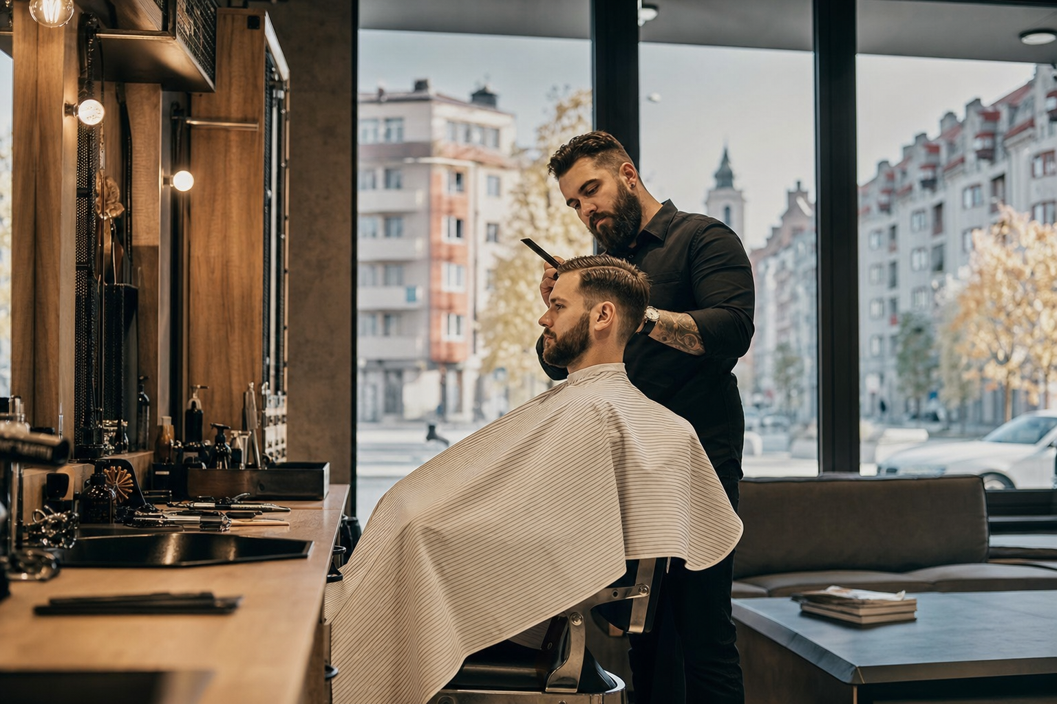 Barber Rzeszów w rytmie miasta: jak zaplanować wizytę przy alei Niepodległości bez tracenia dnia