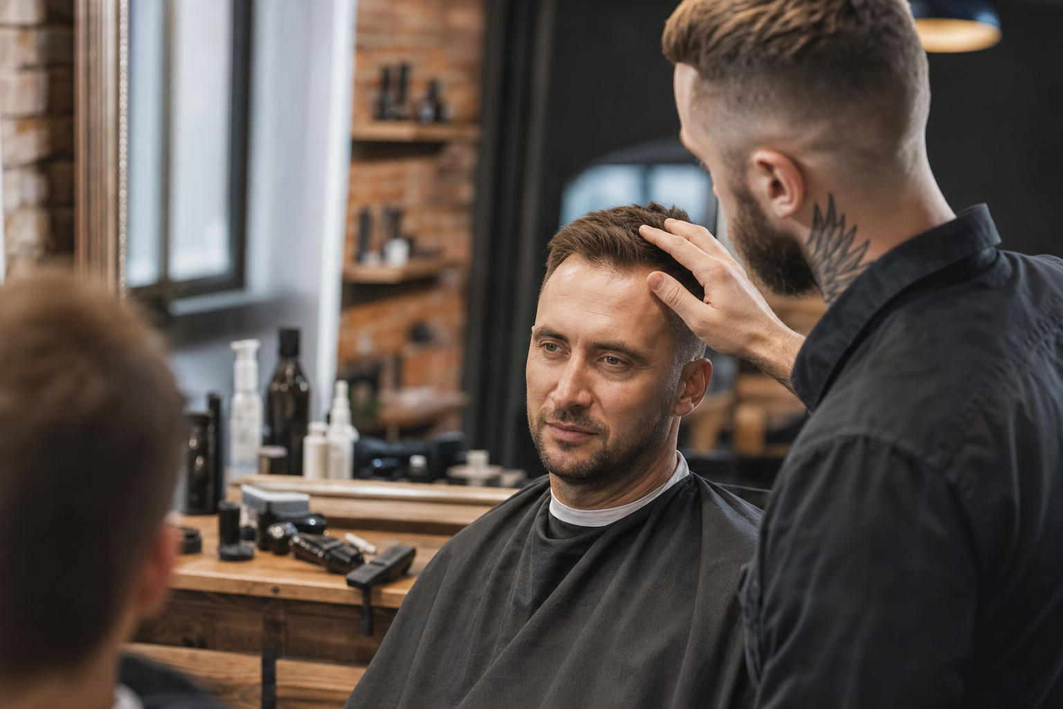 Barber Rzeszów dla mężczyzn z zakolami i rzadszymi włosami: jak wybrać cięcie, które wygląda pewnie