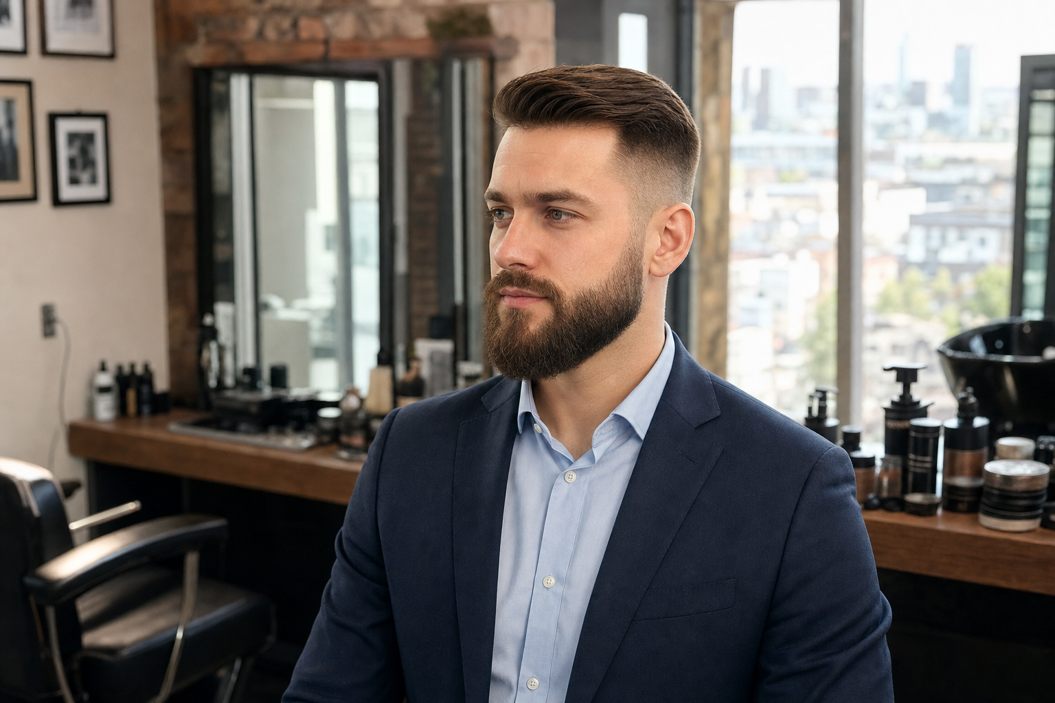 Barber Rzeszów przed zdjęciami do dokumentów, profilu i CV: jak wyglądać naturalnie, ale schludnie