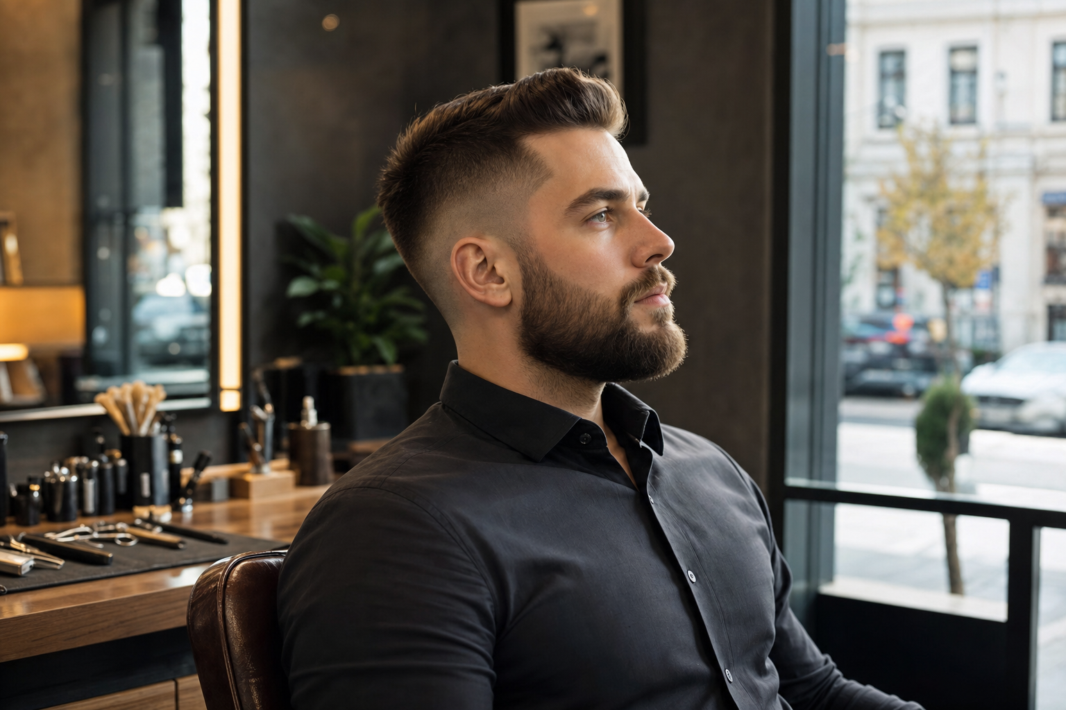 Barber Rzeszów przed zdjęciem do CV, profilu firmowego lub dokumentów: jak przygotować włosy i brodę, żeby wyglądać naturalnie