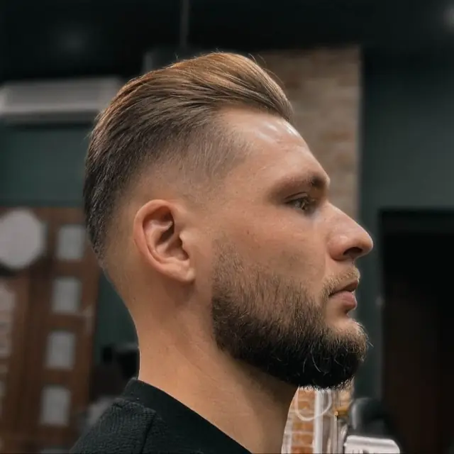 Krótka broda + fade w Boske Barber Rzeszów