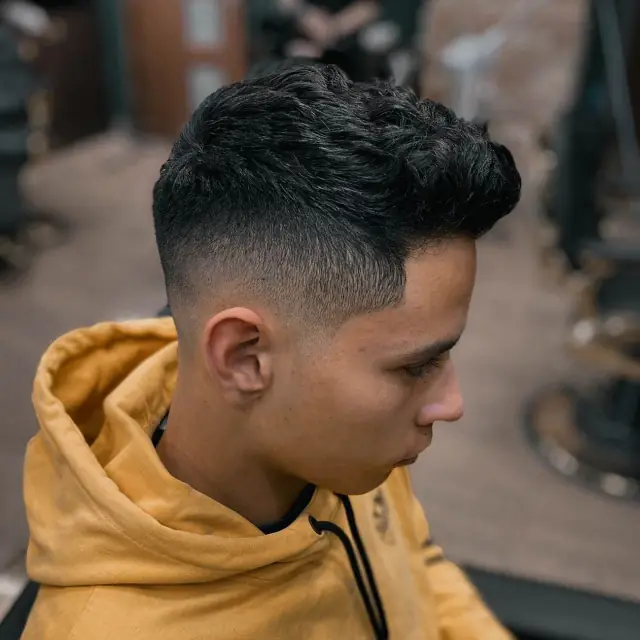 Fade w bluzie w Boske Barber Rzeszów