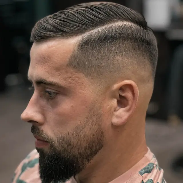 Hard part + broda w Boske Barber Rzeszów