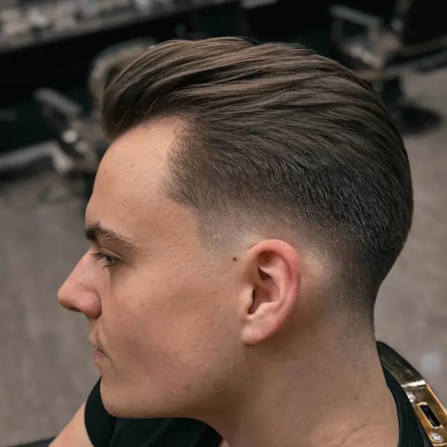 Slick back profil w Boske Barber Rzeszów