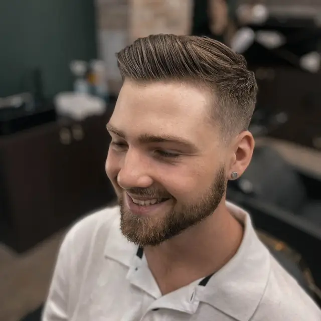 Uśmiech po wizycie w Boske Barber Rzeszów
