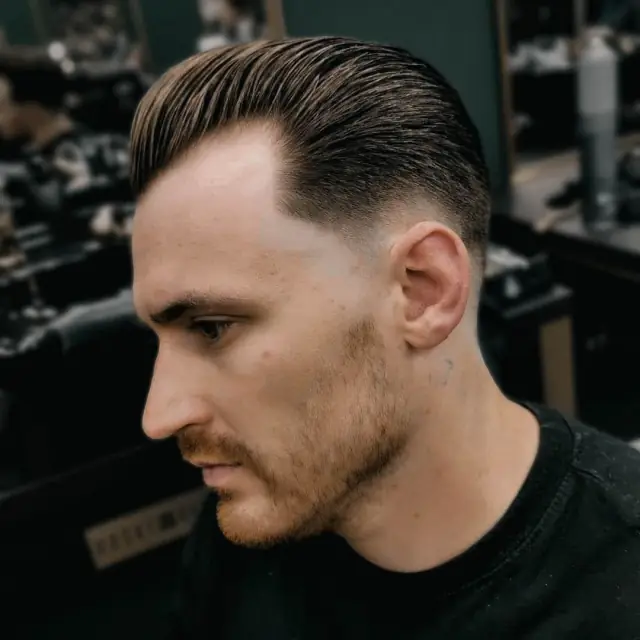 Wąs i slick back w Boske Barber Rzeszów