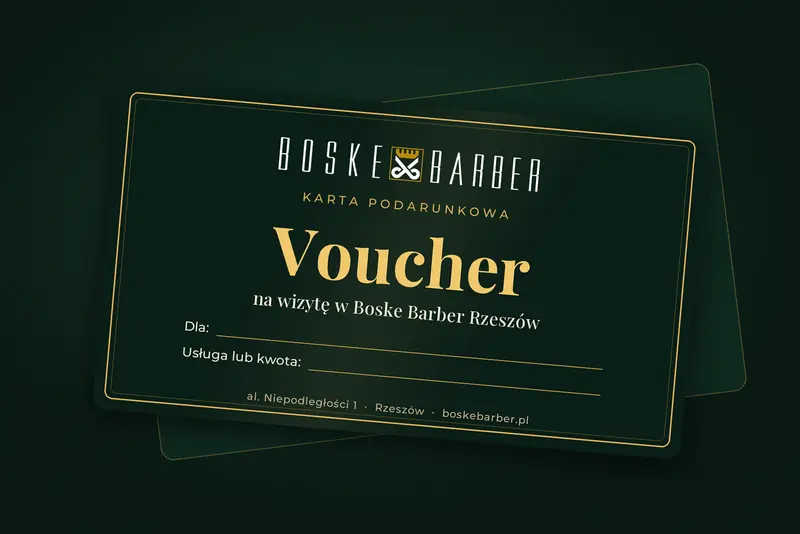 Voucher podarunkowy Boske Barber Rzeszów