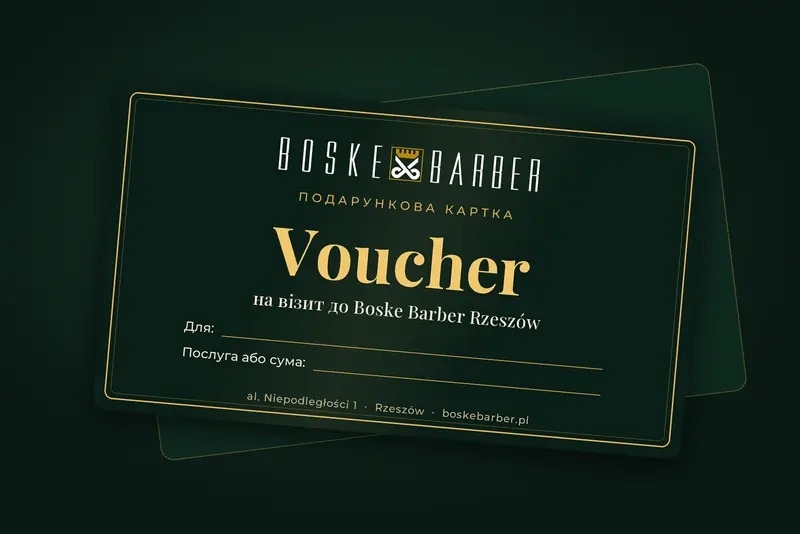 Подарунковий сертифікат Boske Barber Rzeszów